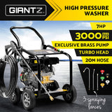 Giantz Petrol High Pressure Cleaner Washer 20M Hose Gurney - 45-Degree Angle