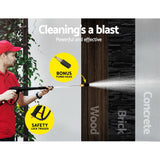 Giantz Petrol High Pressure Cleaner Washer 20M Hose Gurney - Close-Up Angle