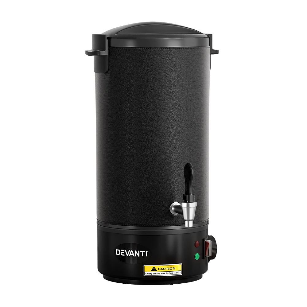 Devanti 10L Electric Wax Melter with Pour Spout - 1520W Candle and Soap Making Furnace