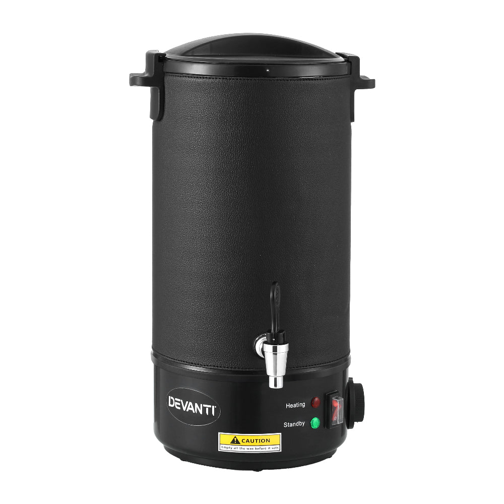 Devanti 10L Electric Wax Melter with Pour Spout - 1520W Candle and Soap Making Furnace