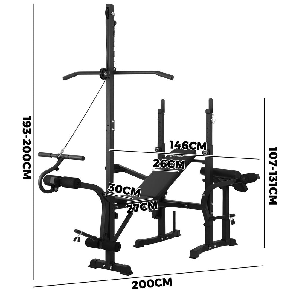 Finex Weight Bench with 330kg Weight Capacity Multi-Station