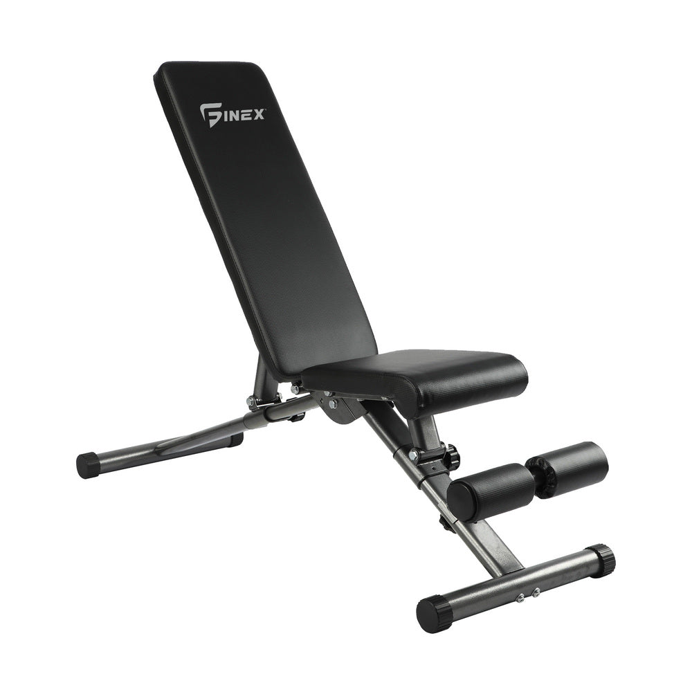 Finex FID Bench Dumbbell Weight Bench Flat Incline Decline