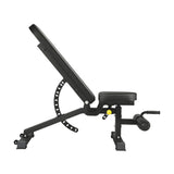 Finex FID Bench Flat Incline Decline Press - Close-Up Angle