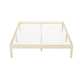 Artiss Bed Frame Double Size Wooden Base Mattress Platform Timber Pine BRUNO - Side View