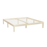 Artiss Bed Frame King Size Wooden Base Mattress Platform Timber Pine BRUNO - Close-Up Angle
