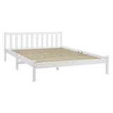 Artiss Bed Frame Queen Size Wooden White SOFIE - Extra Image