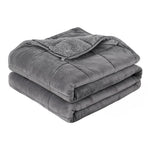 Giselle 6.8KG Weighted Blanket Adults Kid Anti Anxiety Gravity Blankets Sherpa Fleece