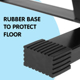 Powertrain Weight Plates Storage Rack - Side View