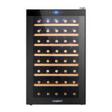 Devanti Wine Fridge Cooler 51 Bottles - Side View