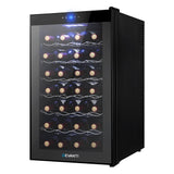 Devanti Wine Fridge Cooler 28 Bottles