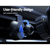 Devanti 15W Fast Wireless Car Charger with Mount and Suction Cup