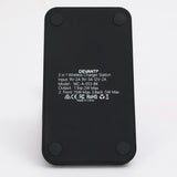 Devanti 3 in 1 Wireless Charger Dock 15W Fast Charging Stand - Top-Down View