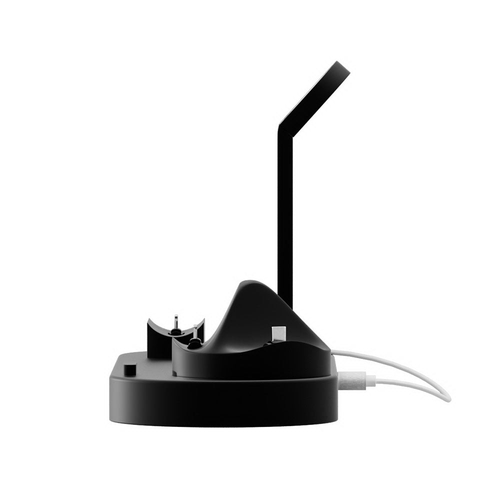 Devanti 4-in-1 Multi-Device Wireless Charging Dock Station for Phones, iWatches, and AirPods