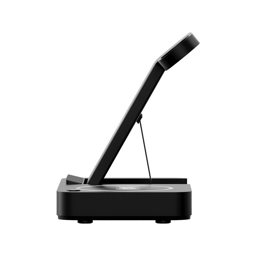Devanti 4-in-1 Fast Wireless Charging Station for Phones, iWatches & Airpods - Black