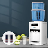 Devanti Water Cooler Dispenser Bench Top 22L w/2 Filter - Low Angle