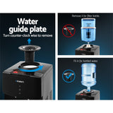 Devanti Water Cooler Dispenser Stand Black - Rear View