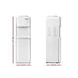 Devanti Water Cooler Dispenser Stand White - Front View