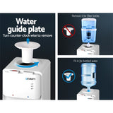 Devanti Water Cooler Dispenser Stand White - Rear View