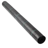 Instahut 1.83x50m Weed Mat Woven Fabric Weed Mat Control Matting Garden Plant - Side View