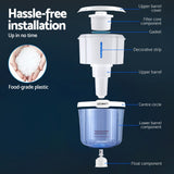 Devanti Water Cooler Dispenser 15L Filter Bottle - 45-Degree Angle