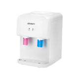 Compact Devanti Bench Top Water Cooler Dispenser - White