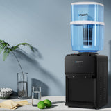 Devanti Water Cooler Dispenser Bench Top 22L Black - Close-Up Angle