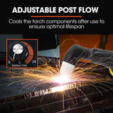 ROSSI 45A Plasma Cutter, Non-Touch Pilot ARC for Easy Cuts of Painted or Rusty Metals, DC Inverter Cutting Machine - Extra Image