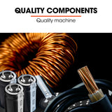 ROSSI 60A Plasma Cutter, Non-Touch Pilot ARC for Easy Cuts of Painted or Rusty Metals, DC Inverter Cutting Machine - Side View