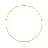Elegant 2M Metal Backdrop Stand for Weddings, Parties, and Floral Displays