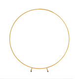 Elegant 2M Metal Backdrop Stand for Weddings, Parties, and Floral Displays