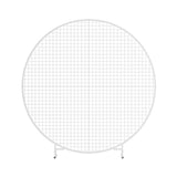 2M Round Backdrop Stand Wedding Background Decoration Party Flower Balloon Display