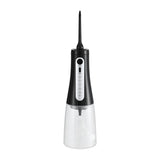 Devanti Cordless Water Flosser Dental Oral Irrigator Black - Side View