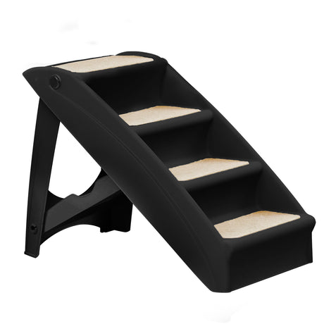 PaWz Pet Ramp Indoor Dog Steps Stair Black-1954802514431971328