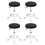 Levede 4x Rolling Bar Stool Swivel Salon SPA Chair Black-2018816867141029888