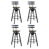Levede 4x Bar Stool Industrial Adjustable-2006732718183944192