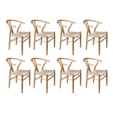 Levede 6x Dining Chairs Wooden Hans - Extra Image