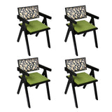 Levede Dining Chair Retro Backrest Chair x4 - Extra Image