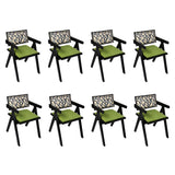 Levede Dining Chair Retro Backrest Chair x8 - Extra Image