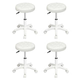 Levede 4x Rolling Bar Stool Swivel Salon SPA Chair Beige-2018816886007009280