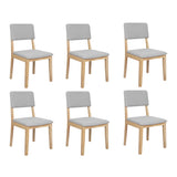 Levede Dining Chairs 6 Upholstered Kitchen Chair - Extra Image