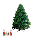 SANTACO Christmas Tree 2.1M 7Ft Xmas 2.1 Meter - Close-Up Angle