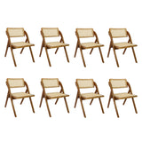 Levede 8X Foldable Rattan Dining Chairs - Extra Image