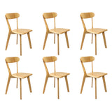 Levede 6x Dining Chairs Wooden Kitchen Chair - Extra Image