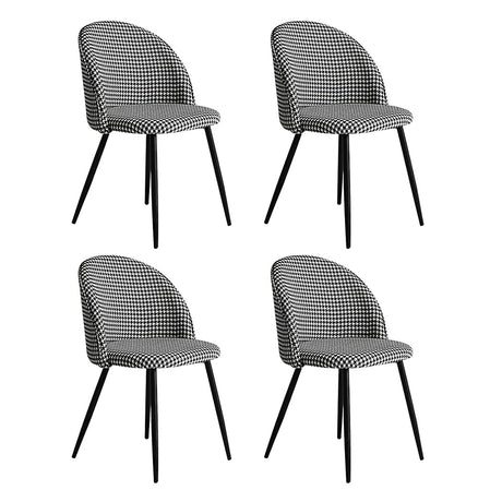 Levede 4x Dining Chairs Kitchen Cafe-2006732721266757632