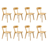Levede 8x Dining Chairs Wooden Kitchen Chair - Extra Image