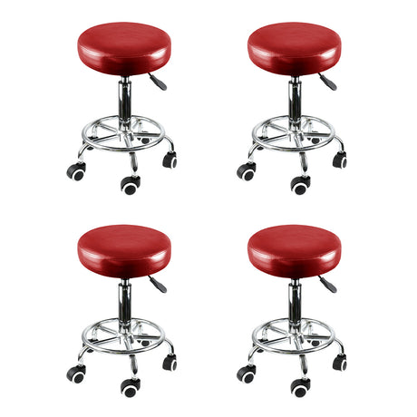 Levede 4x Salon Stool Swivel Barber Stools-2018816853899612160