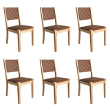 Levede Dining Chairs Accent Chair Lounge x6-2018816921427906560