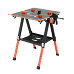 Giantz Portable Folding Work Table 454kg Adjustable Workbench