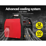 Giantz 300Amp Inverter Welder MMA ARC iGBT DC Gas Welding Machine Stick Portable - Rear View