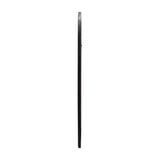 Oikiture Window Mirror Arched Wall Mirror 76x51cm Black - Front View